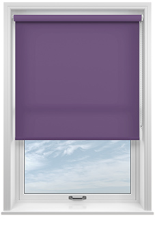 Trapani, Plum - Twist&Fit Roller Blind